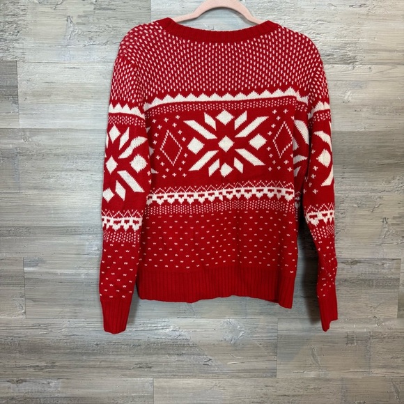 POL Snowflake Christmas Sweater - Picture 3 of 6